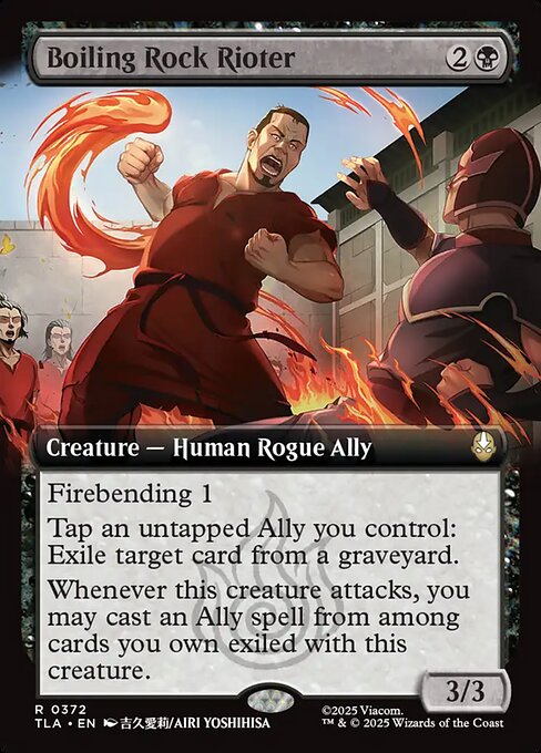 Boiling Rock Rioter #372 from Avatar: The Last Airbender