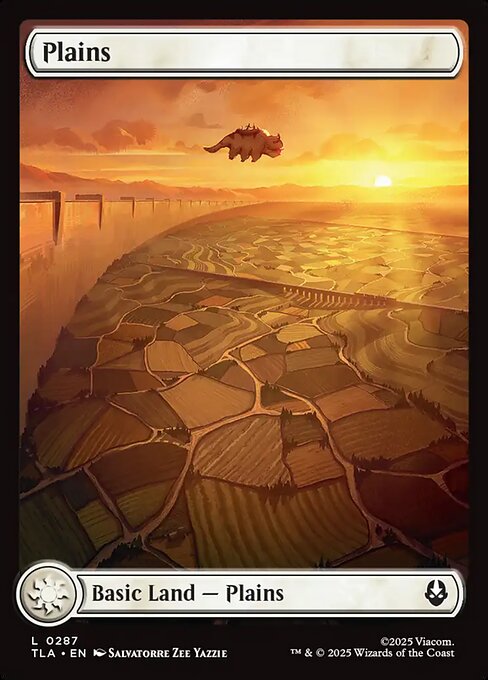 Plains #287 from Avatar: The Last Airbender