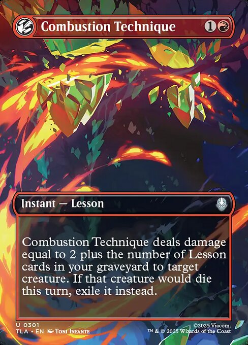Combustion Technique #301 from Avatar: The Last Airbender