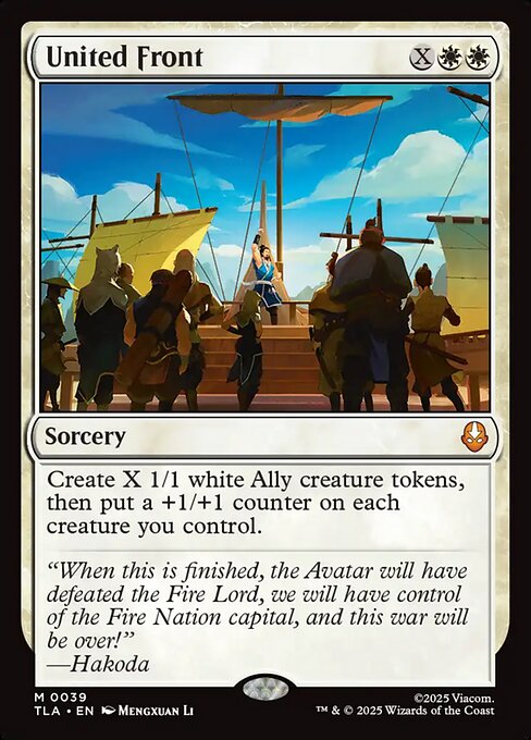 United Front #39 from Avatar: The Last Airbender