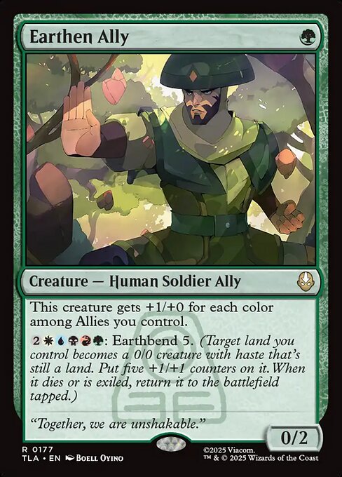 Earthen Ally #177 from Avatar: The Last Airbender