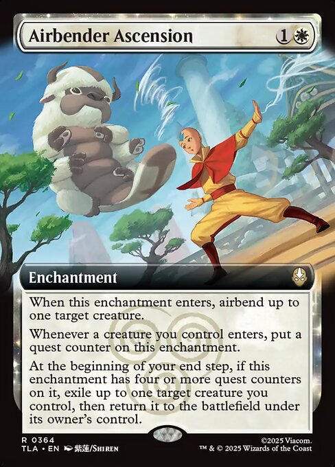 Airbender Ascension #364 from Avatar: The Last Airbender