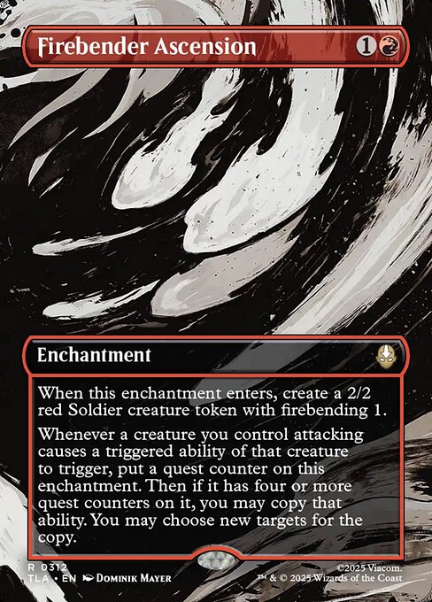Firebender Ascension #312 from Avatar: The Last Airbender