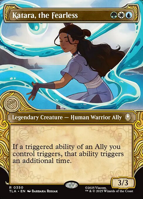 Katara, the Fearless #350 from Avatar: The Last Airbender