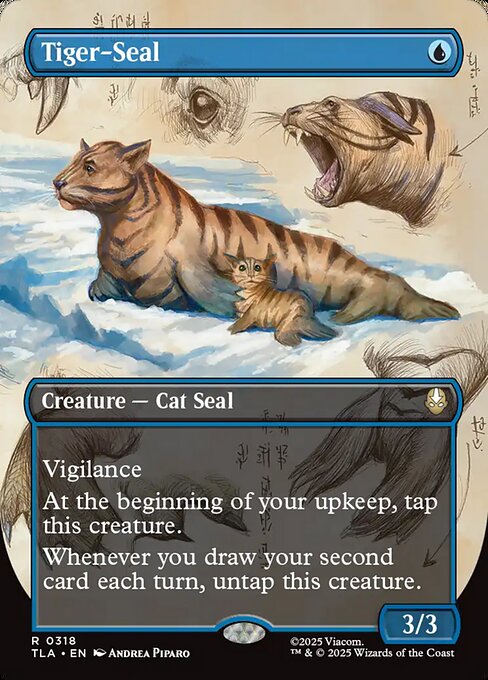 Tiger-Seal #318 from Avatar: The Last Airbender