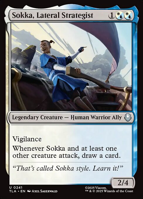Sokka, Lateral Strategist #241 from Avatar: The Last Airbender