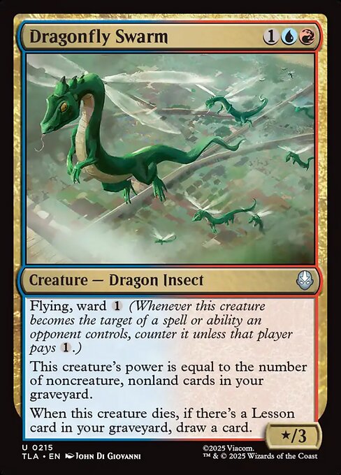 Dragonfly Swarm #215 from Avatar: The Last Airbender