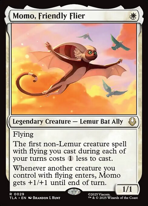 Momo, Friendly Flier #29 from Avatar: The Last Airbender