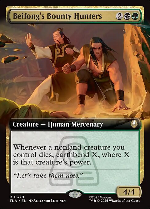 Beifong's Bounty Hunters #379 from Avatar: The Last Airbender
