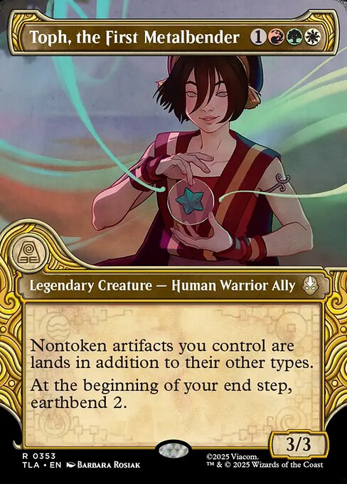 Toph, the First Metalbender #353 from Avatar: The Last Airbender
