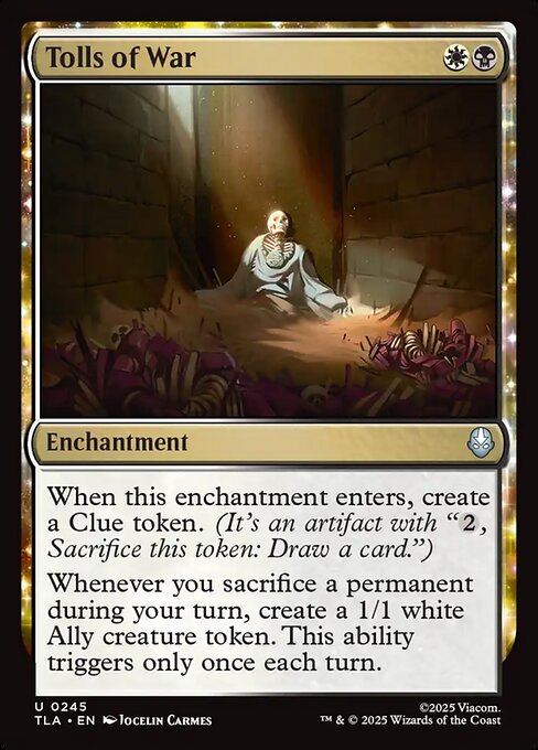 Tolls of War #245 from Avatar: The Last Airbender