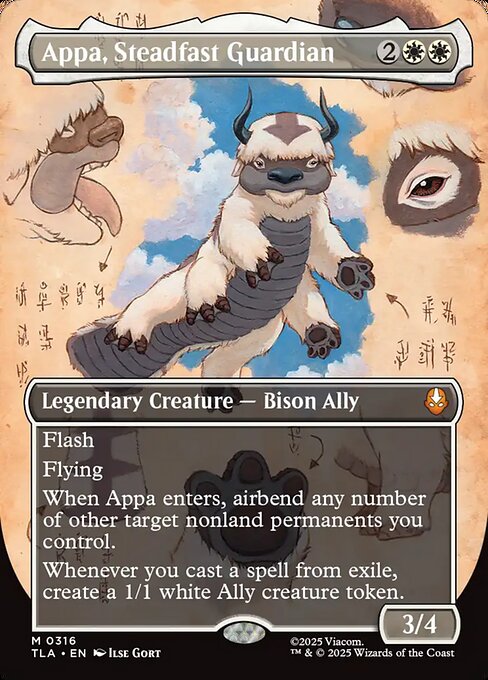 Appa, Steadfast Guardian #316 from Avatar: The Last Airbender
