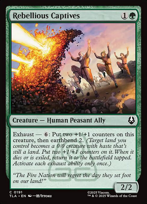 Rebellious Captives #191 from Avatar: The Last Airbender