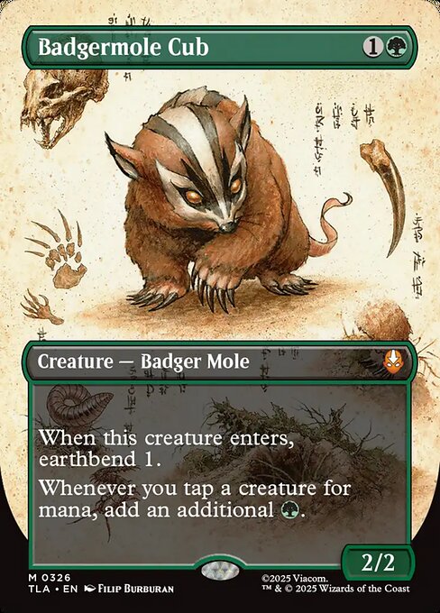Badgermole Cub #326 from Avatar: The Last Airbender