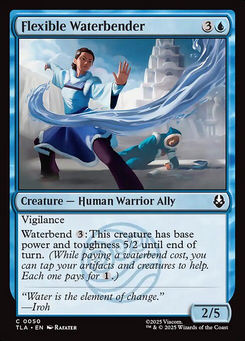 Flexible Waterbender #50 from Avatar: The Last Airbender