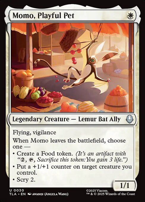 Momo, Playful Pet #30 from Avatar: The Last Airbender
