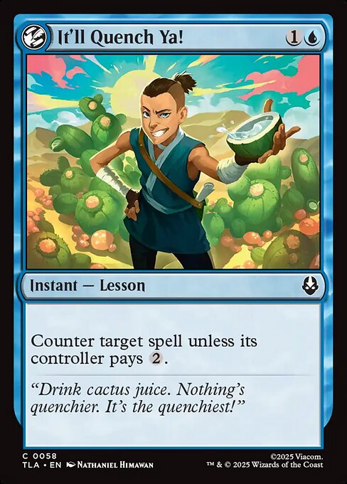 It'll Quench Ya! #58 from Avatar: The Last Airbender