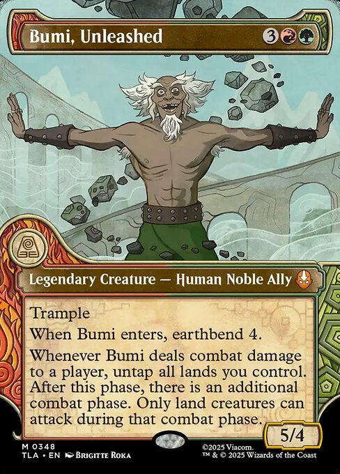 Bumi, Unleashed #348 from Avatar: The Last Airbender