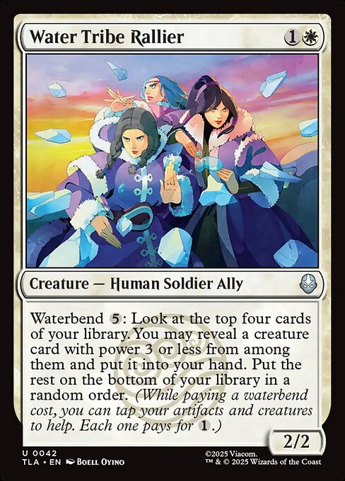 Water Tribe Rallier #42 from Avatar: The Last Airbender