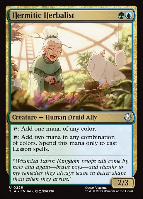 Hermitic Herbalist #226 from Avatar: The Last Airbender