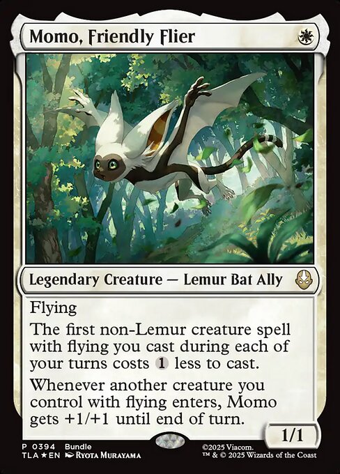 Momo, Friendly Flier #394 from Avatar: The Last Airbender