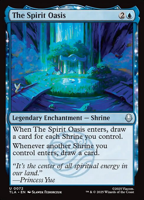 The Spirit Oasis #72 from Avatar: The Last Airbender