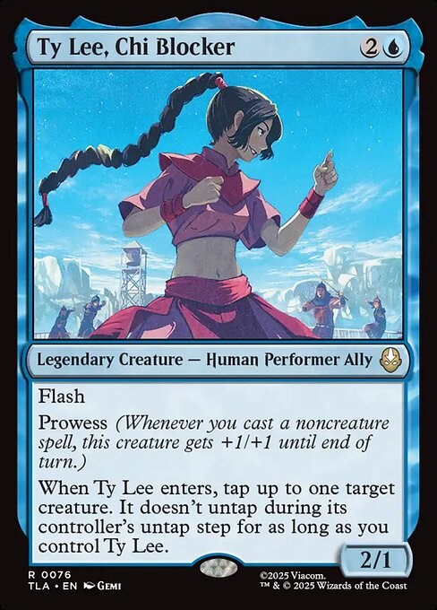 Ty Lee, Chi Blocker #76 from Avatar: The Last Airbender