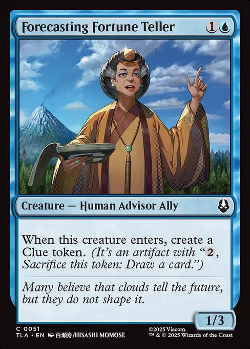 Forecasting Fortune Teller #51 from Avatar: The Last Airbender