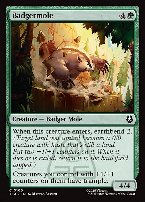 Badgermole #166 from Avatar: The Last Airbender