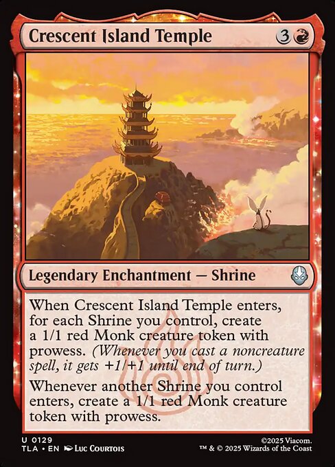 Crescent Island Temple #129 from Avatar: The Last Airbender