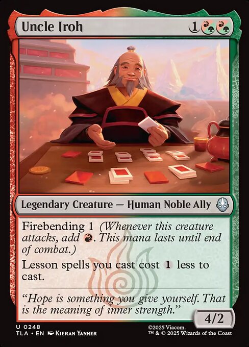 Uncle Iroh #248 from Avatar: The Last Airbender