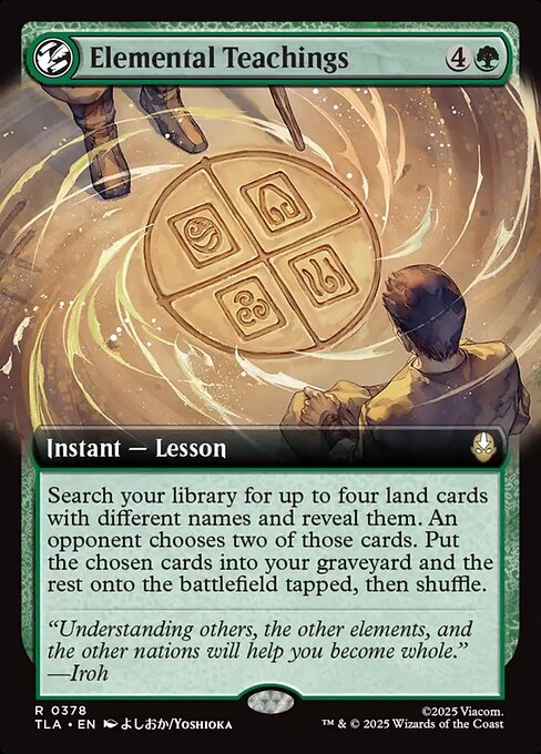 Elemental Teachings #378 from Avatar: The Last Airbender