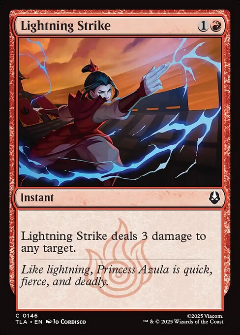 Lightning Strike #146 from Avatar: The Last Airbender