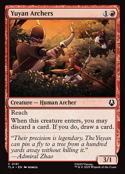 Yuyan Archers #161 from Avatar: The Last Airbender