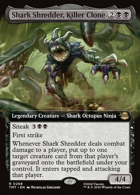Shark Shredder, Killer Clone #268 from Teenage Mutant Ninja Turtles