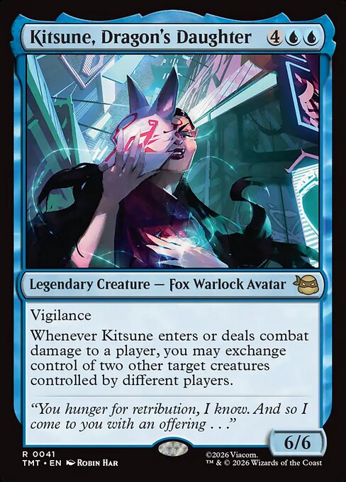 Kitsune, Dragon's Daughter #41 from Teenage Mutant Ninja Turtles