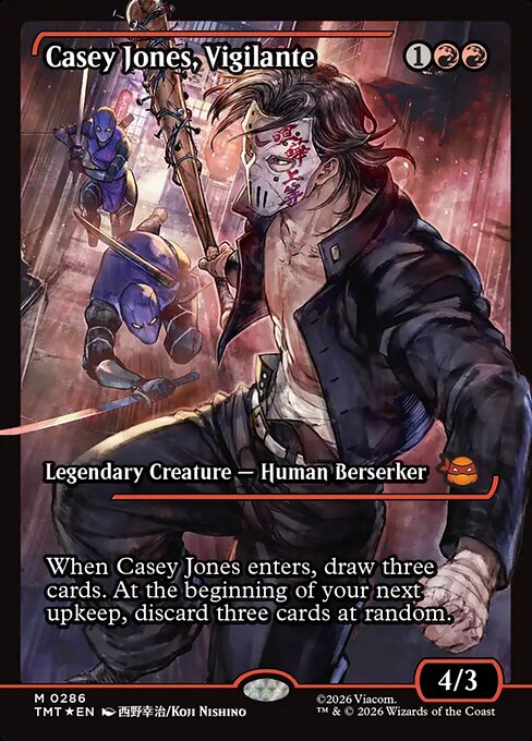 Casey Jones, Vigilante #286 from Teenage Mutant Ninja Turtles