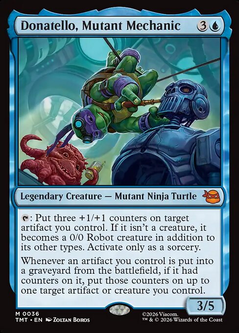 Donatello, Mutant Mechanic #36 from Teenage Mutant Ninja Turtles