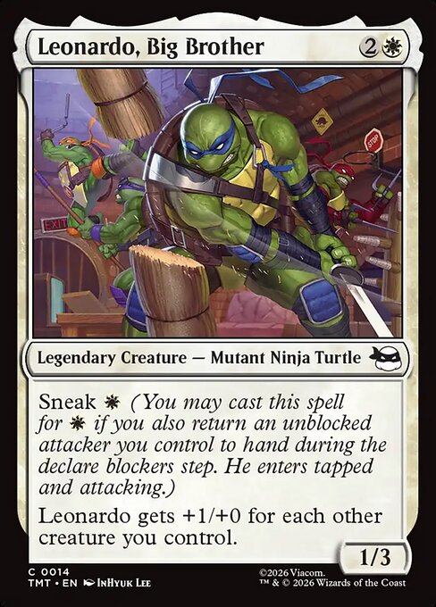 Leonardo, Big Brother #14 from Teenage Mutant Ninja Turtles