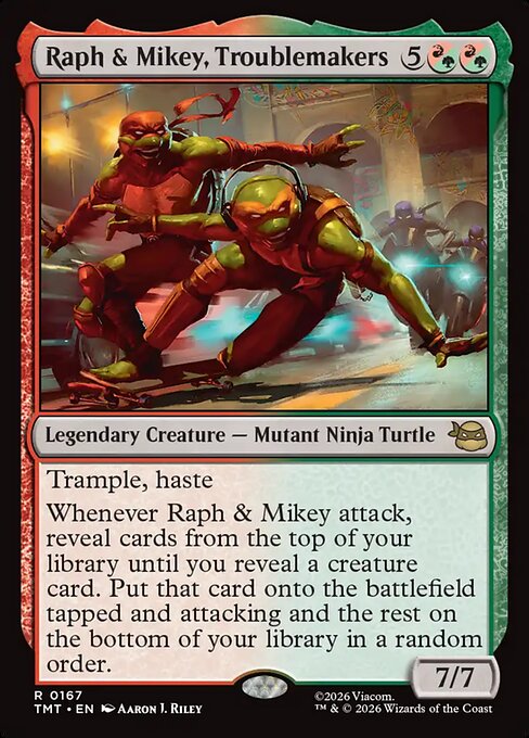 Raph & Mikey, Troublemakers #167 from Teenage Mutant Ninja Turtles