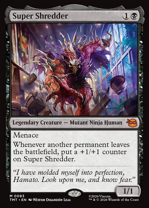 Super Shredder #83 from Teenage Mutant Ninja Turtles