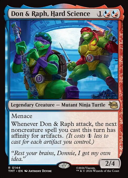 Don & Raph, Hard Science #144 from Teenage Mutant Ninja Turtles