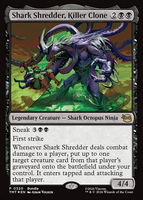 Shark Shredder, Killer Clone #320 from Teenage Mutant Ninja Turtles