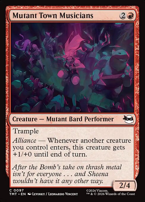 Mutant Town Musicians #97 from Teenage Mutant Ninja Turtles