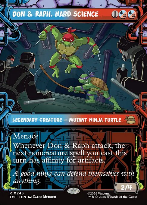 Don & Raph, Hard Science #243 from Teenage Mutant Ninja Turtles