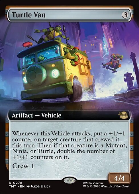 Turtle Van #278 from Teenage Mutant Ninja Turtles