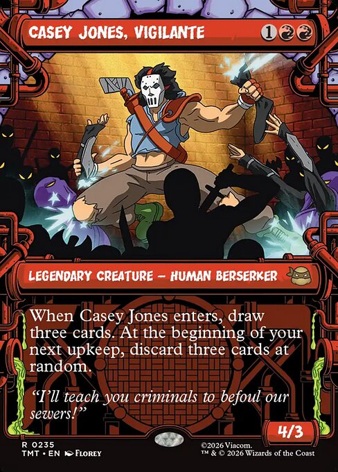 Casey Jones, Vigilante #235 from Teenage Mutant Ninja Turtles