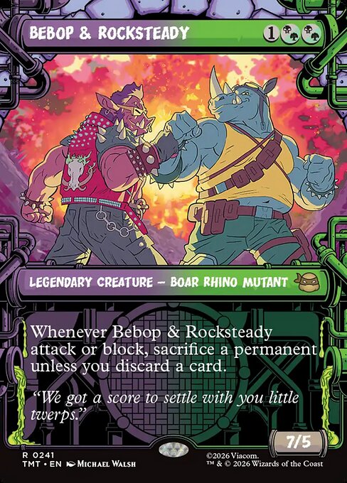 Bebop & Rocksteady #241 from Teenage Mutant Ninja Turtles