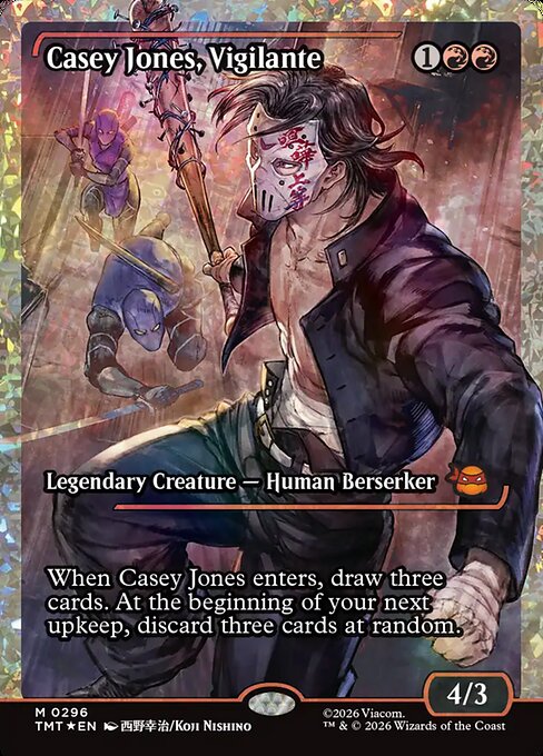 Casey Jones, Vigilante #296 from Teenage Mutant Ninja Turtles