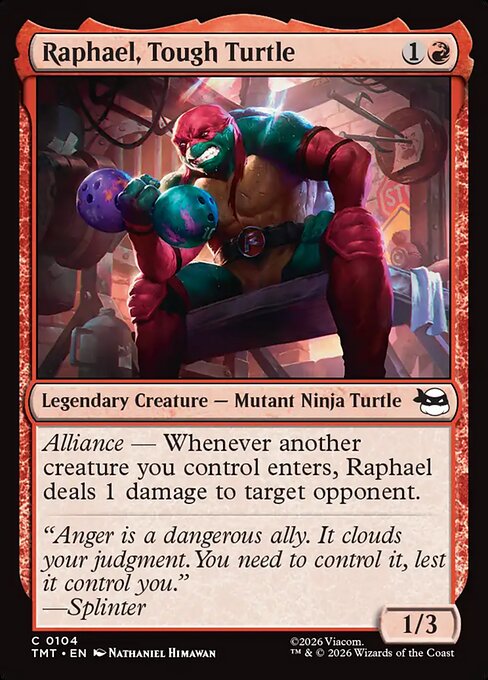 Raphael, Tough Turtle #104 from Teenage Mutant Ninja Turtles